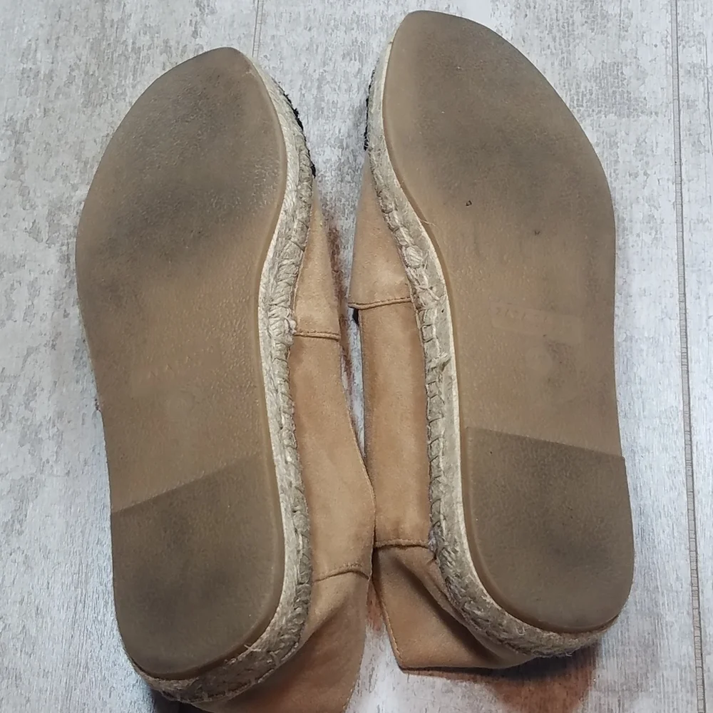 Zara Esparto Espadrille Loafers 40